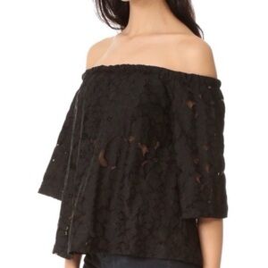 Shopbop - BB Dakota - Oregano Top w detachable straps - Black - Size Small - NWT